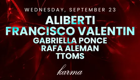 HOMIES BOOKING x AQV en Karma