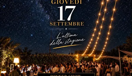 IL GIOVEDÌ STORICO - 17 SETTEMBRE • L’ULTIMA DELLA STAGIONE