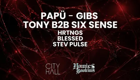 MIERCOLES | PAPÜ – GIBS | HOMIES SHOWCASE | SPECIAL EDITION | SECRET ROOM