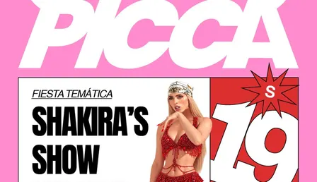 Sábado 19/9 SHAKIRA’S SHOW con MEL NEUT en PICCA