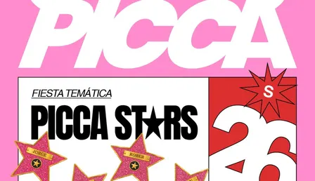 Sábado 26/9 PICCA STARS con PICCA CREW