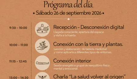 Sábado 26 de septiembre 2026
