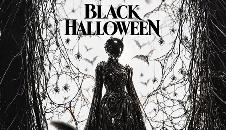 BLACK HALLOWEEN // POST OFFICE HALLOWEEN EDITION // STUDIOS TIBURTINA