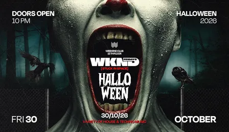 PRE HALLOWEEN – WKND X STUCK IN SPACE
