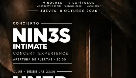 THE ROOM: Concert Experience: NIN3S - Club Experience: UNER, Luke Garcia, Savanna