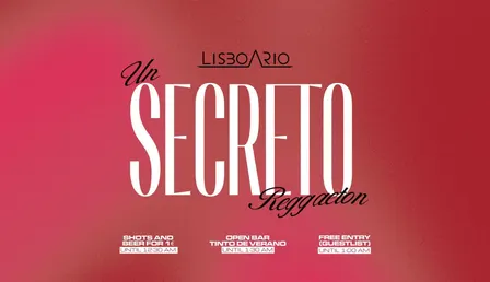 UN SECRETO | Reggaeton - FREE entrance until 1:00am | shots and beer 1€ until 00:30am