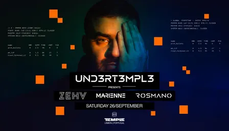 UND3RT3MPL3 presents ZEHV (USA)