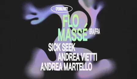 VOYAGE VOYAGE ✷ FLO MASSÉ (FRA/BRA) ✷ BUNKER OPENING-PARTY