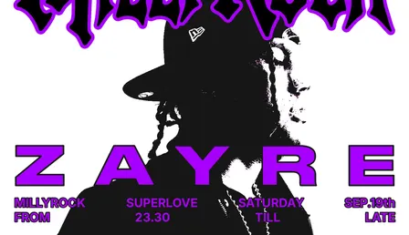 ZAYRE + DJSET / MILLYROCK MILANO