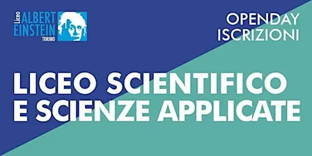OPEN DAY LICEI SCIENTIFICO E SCIENTIFICO OPZ. SC. APPLICATE a.s. 2027-28