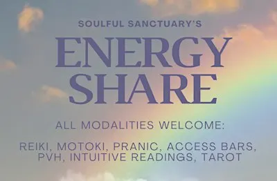 Energy Share- Reiki, Motoki, Intuitive Readings, and more!