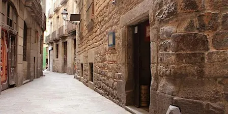 Entrada a la Sinagoga Mayor de Barcelona