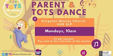 Parent and Tots Dance (Kingston Wesley Church)