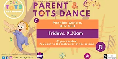 Parent and Tots Dance (Pennine Centre)