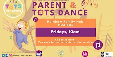 Parent and Tots Dance (Rainbow Family Hub)