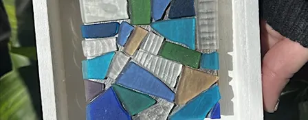 Sea Glass Mosaic Class