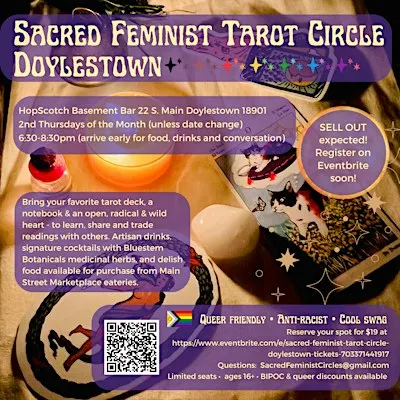 Sacred Feminist Tarot Circle • Doylestown