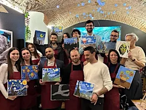 Art and Wine at Dasein - Paint and Sip in Milano