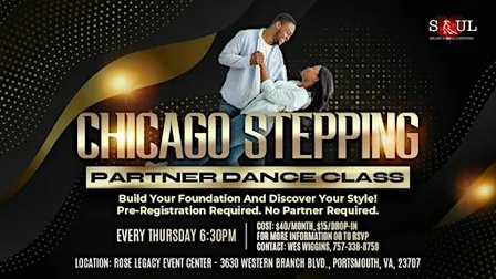 Portsmouth - Beginners Chicago Stepping Dance Class
