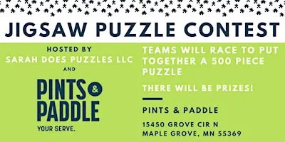 Team Jigsaw Puzzle Contest at Pints and Paddle - September 2026