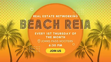 Beach REIA (Monthly Real Estate Meeting) Only Networking and Investing
