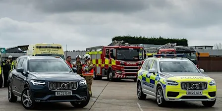 The blue light breakfast - Police and Fire Stop Career Shop