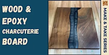 Wood & Epoxy Charcuterie Board