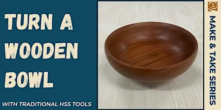 Bowl Turning with Traditional Tools