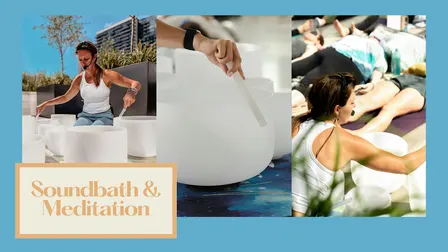 Soundbath and Meditation at lululemon MOA