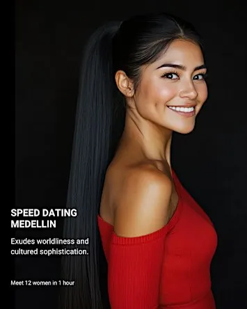 Medellín Speed Dating – Meet Fun & Genuine Colombian Women in 1 Hour