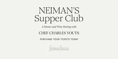 Supper Club at Clearfork Neiman Marcus-  Thursday, October 29,  5:30pm