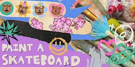 Spring School Holidays | Paint a Skateboard