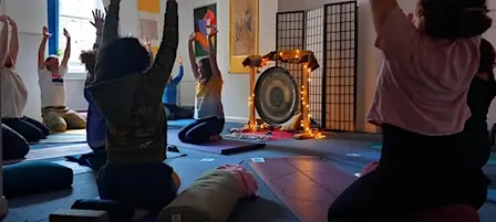 Slow Yoga, Craniosacral, and Chiron Gong