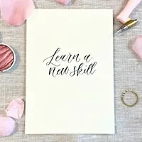 Christmas Calligraphy Workshop - Art Class