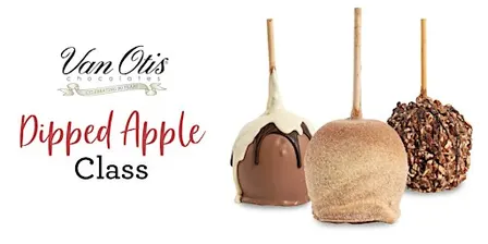 Van Otis Chocolates Caramel Chocolate Apple Dipping Class