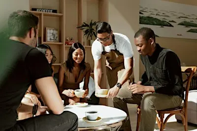 Coffee w/New Faces - A Monthly Ritual