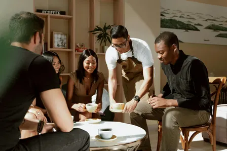 Coffee w/New Faces - A Monthly Ritual