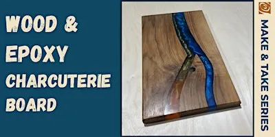 Wood & Epoxy Charcuterie Board