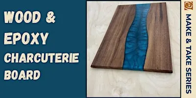 Wood & Epoxy Charcuterie Board