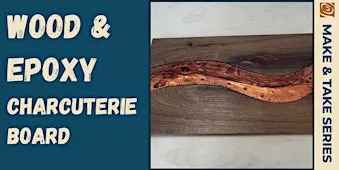 Wood & Epoxy Charcuterie Board