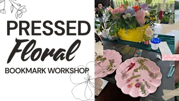 Pressed floral bookmark workshop (Coventry)