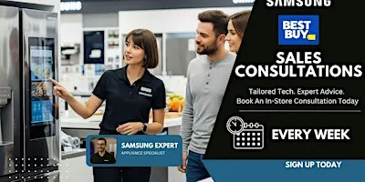 Winnipeg - Samsung Appliance Appointment Based Sales Consultations
