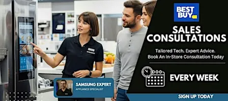 Winnipeg - Samsung Appliance Appointment Based Sales Consultations