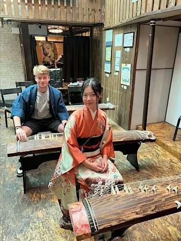Japanese Instrument "Koto" 1.5 hours class @ the heart of Kyoto