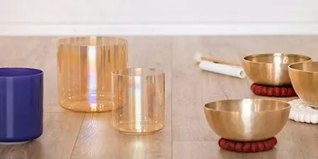 Soundbath mit Kristallklangschalen in Freiburg