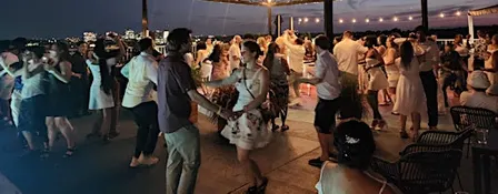 Embassy Row Rooftop Night in Havana Under the Stars with Latin Band