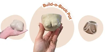 Build-a-Boob Pot Pottery Workshop