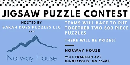 Halloween Team RELAY Jigsaw Puzzle Contest at Norway House - October 2026