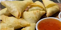 Culture in the kitchen - vegetable samosa