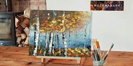 Painting workshop ‘Autumn Forest’ @ The Duke William, Haxey